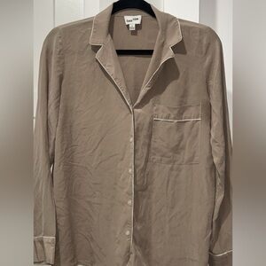 Frank and Oak silk top